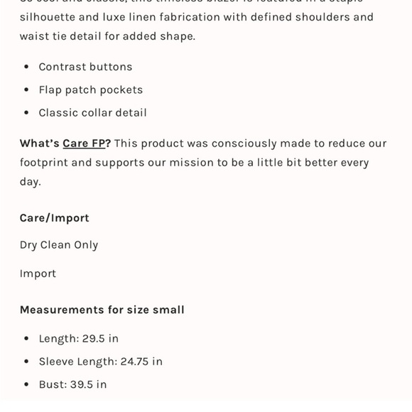 Free People Olivia Belted Blazer - Picture 9 of 11